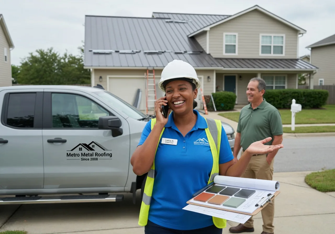 Storm Damage Metal Roof Repair in Livonia, LA